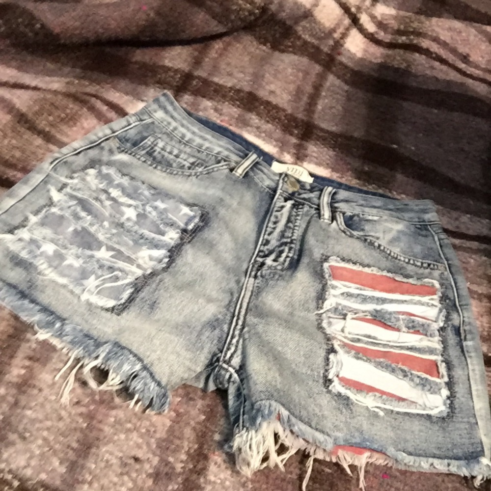 YMI American Flag Shorts